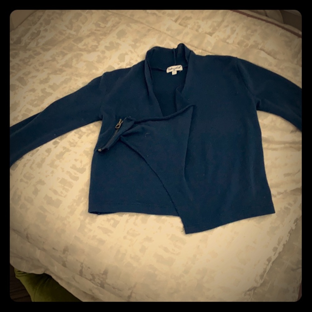 Zip up cardigan